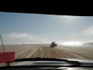 Driving on the beach