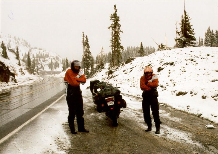 Mountain pass in Colorado